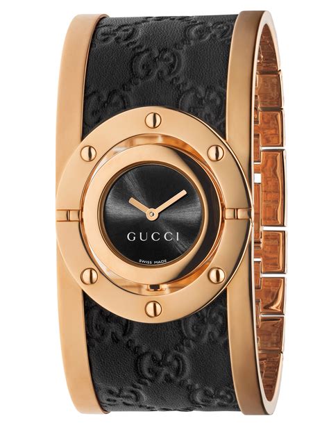 gucci watch rose gold|gucci gold bracelet watch.